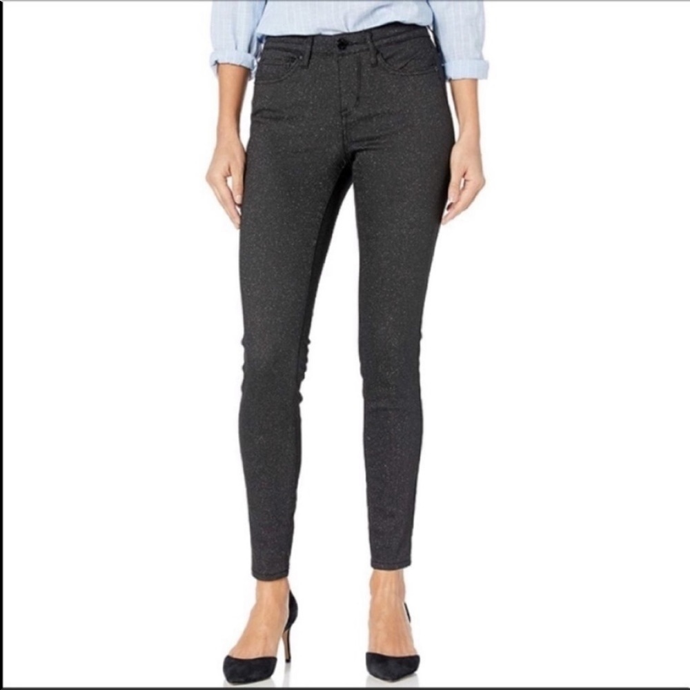 William Rast Perfect Skinny Black & Gray Size 27
